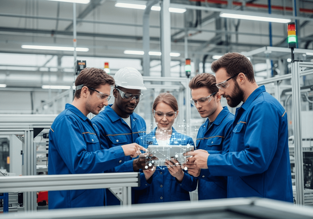 Digitale Integration internationaler Fachkräfte im industriellen Mittelstand